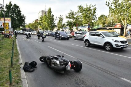 U odvojenim nesrećama povrijeđena dvojica motociklista