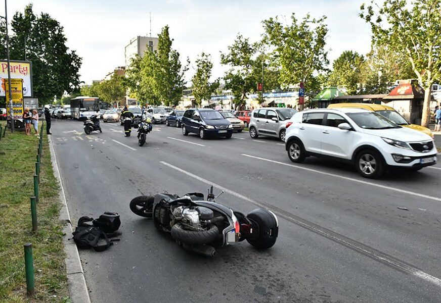 U odvojenim nesrećama povrijeđena dvojica motociklista