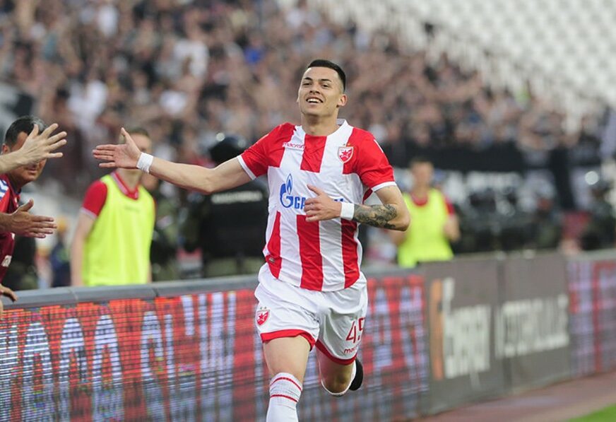 (FOTO) NIJE KRIO EMOCIJE Radonjić podsjetio na svoj gol u derbiju, pa poslao poruku igračima i navijačima Zvezde
