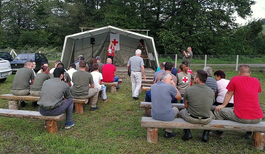 Kotor Varoš: Otvoren trening kamp Crvenog krsta