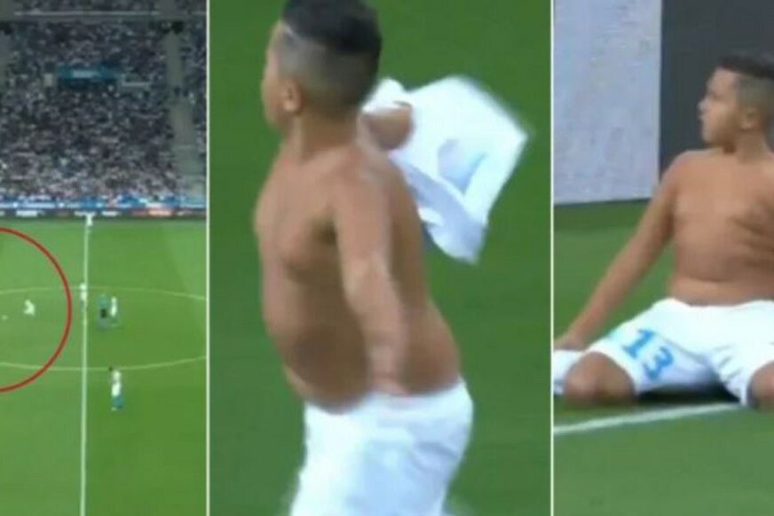 ISPUNIO SAN VRŠNJAKA Mali navijač postigao gol na Velodromeu, pa burno proslavio