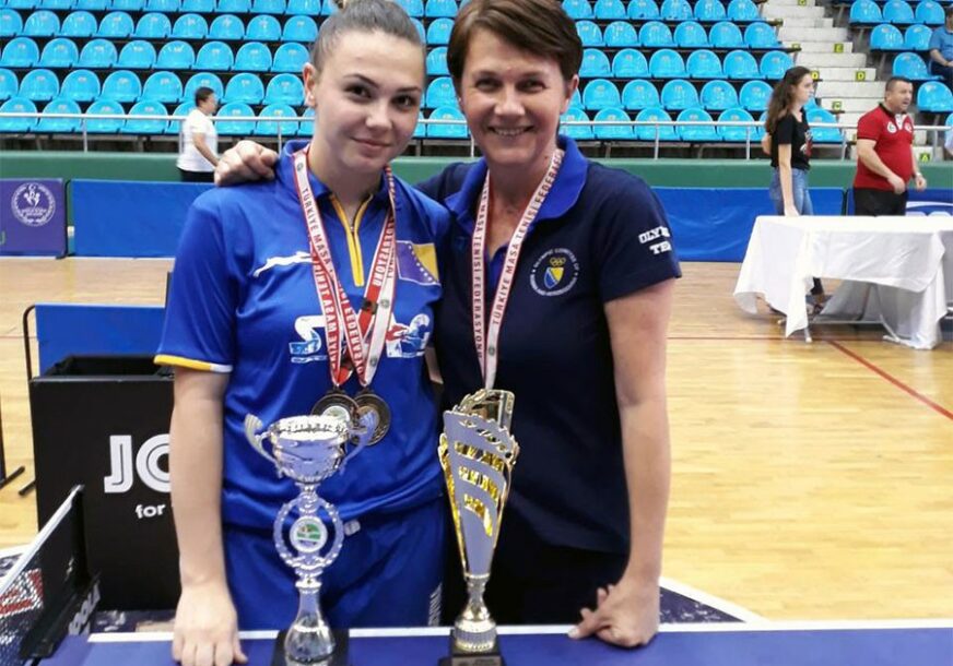 Fočanka osvojila dvije bronze na Balkanskom prvenstvu u stonom tenisu