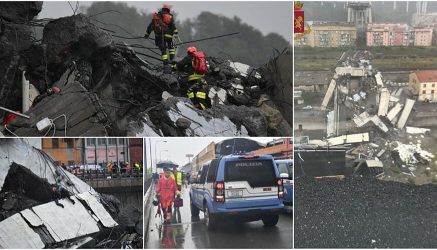 TRAGEDIJA U ĐENOVI ODNIJELA 39 ŽIVOTA Došli da pomognu u spasavanju, tamo zatekli tijela svoje DJECE I MUŽEVA
