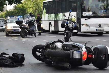Stravičan sudar kod Požarevca: Od zadobijenih povreda motociklista preminuo na putu do bolnice