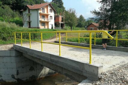 Srebrenica: Izgrađena dva betonska mosta