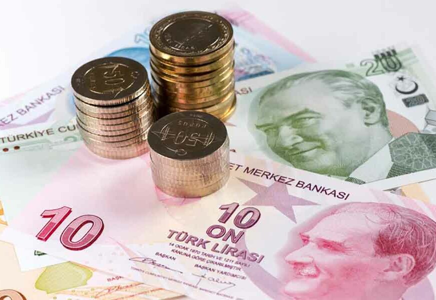 Turska lira i dalje u PADU