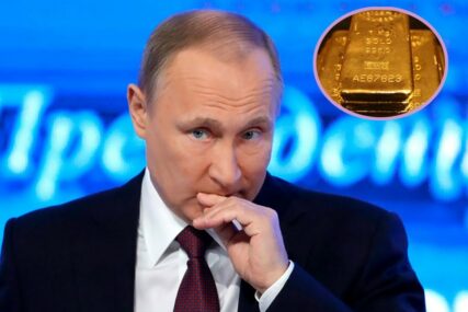 PUTIN GOMILA ZLATO Rusija je skupila 2.000 TONA plemenitog metala i ima DOBAR RAZLOG za to