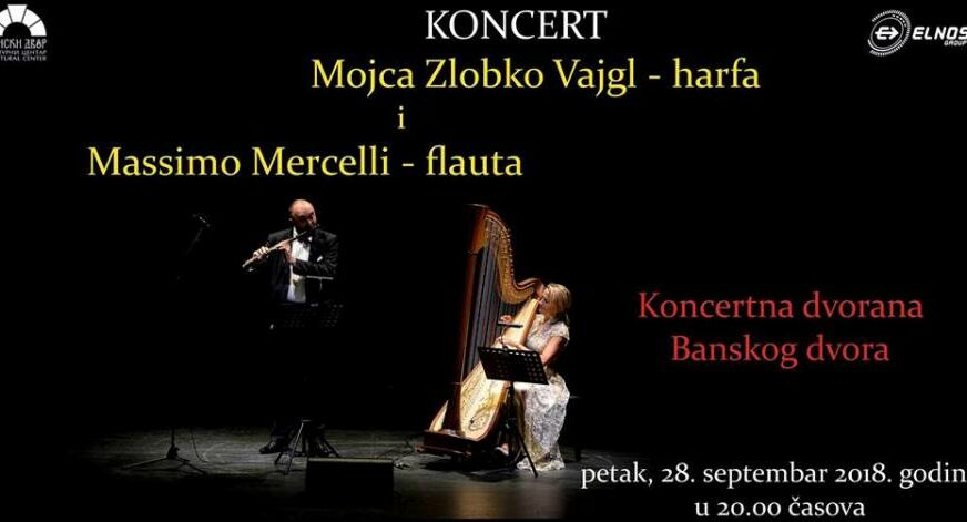 Koncert u Banskom dvoru: Slovenačko-italijanski tandem nastupa u Banjaluci