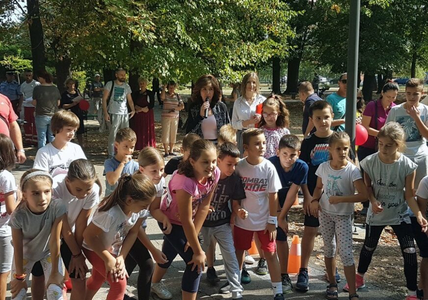 Bijeljina: Održan "Kros zdravlja" u gradskom parku