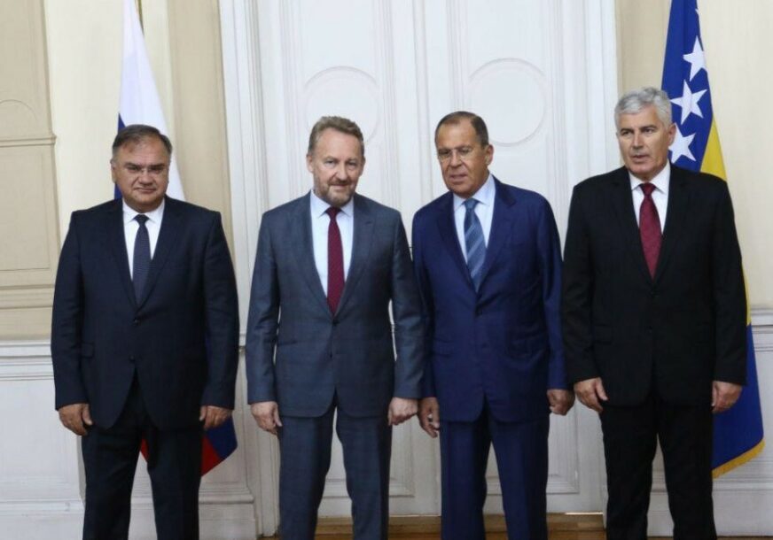 Lavrov se sastao sa članovima Predsjedništva BiH u Sarajevu