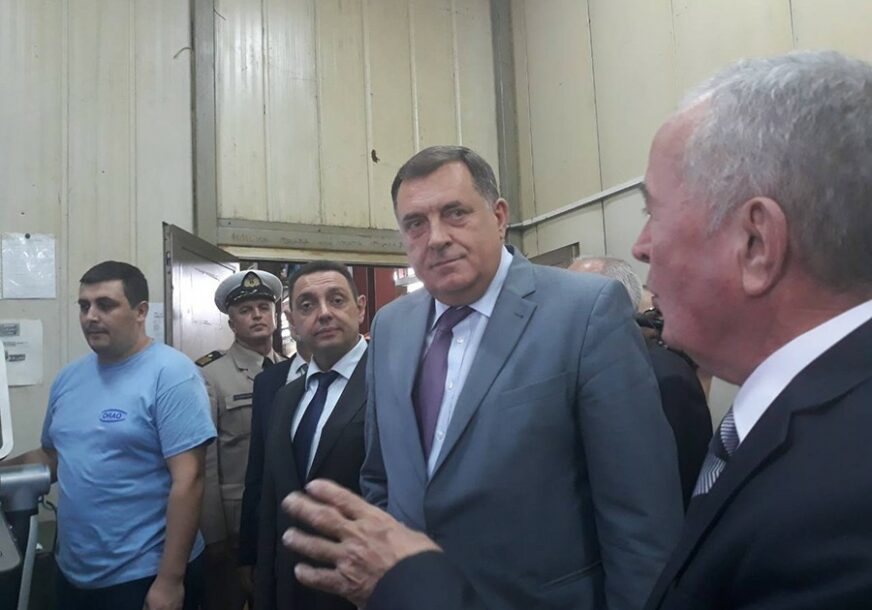Dodik i Vulin u remontnom zavodu: Dokapitalizacijom "Orla" biće obezbijeđen SIGURAN POSAO