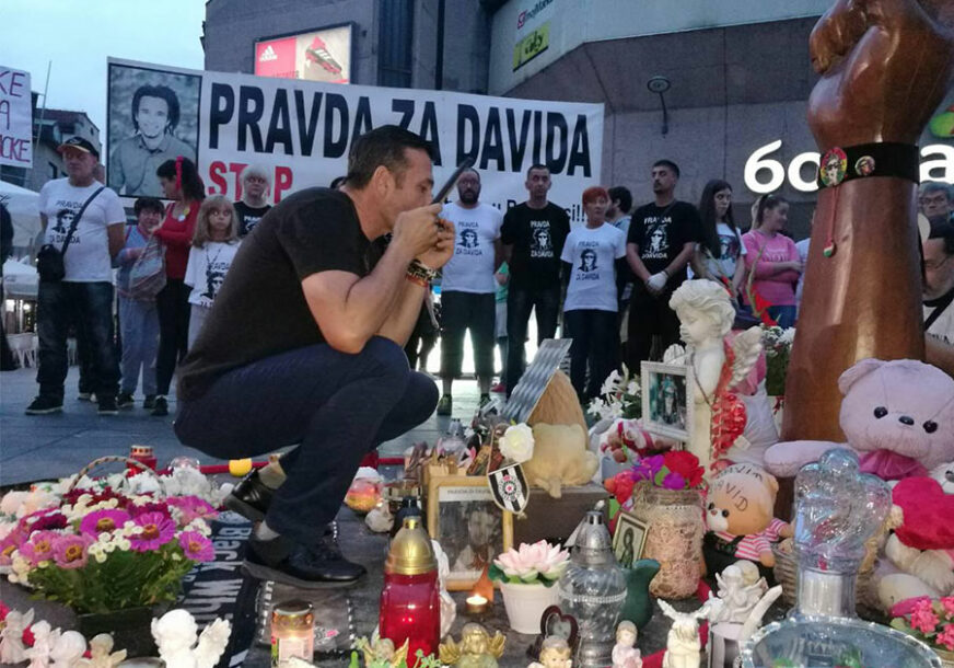 Davor Dragičević sa Trga Krajine: Davidov grob neće ostati u ovoj zemlji, ako ne budu osuđene ubice