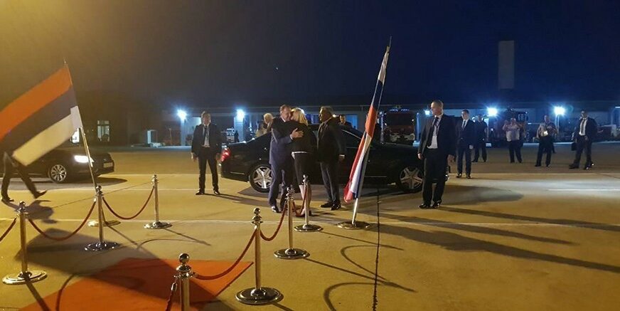 EKSKLUZIVNE FOTOGRAFIJE Pogledajte kako je premijerka RS ispratila Sergeja Lavrova
