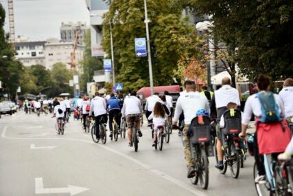 „KRUŽNI TOKOVI NISU ZA BICIKLISTE“ BKM vožnjom pod motom „Bicikli se voze“ UKAZUJE NA PROBLEM