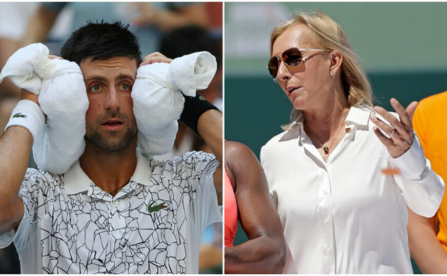 “ZASLUŽUJE VIŠE POŠTOVANJA” Teniska legenda Navratilova OČITALA LEKCIJU publici zbog Đokovića