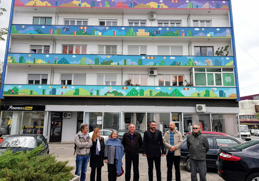 DA POSTANE GALERIJA NA OTVORENOM Prijedor dobio šesti mural