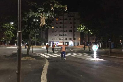 KRAJ GUŽVAMA Završen kružni tok u Aleji Svetog Save, radnici noćas radili PUNOM PAROM (VIDEO)