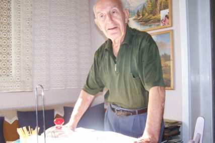 ISPISAO FUDBALSKU ISTORIJU BEZ JEDNOG BUBREGA Asim Hadžialagić (91) sportska legenda Gradiške