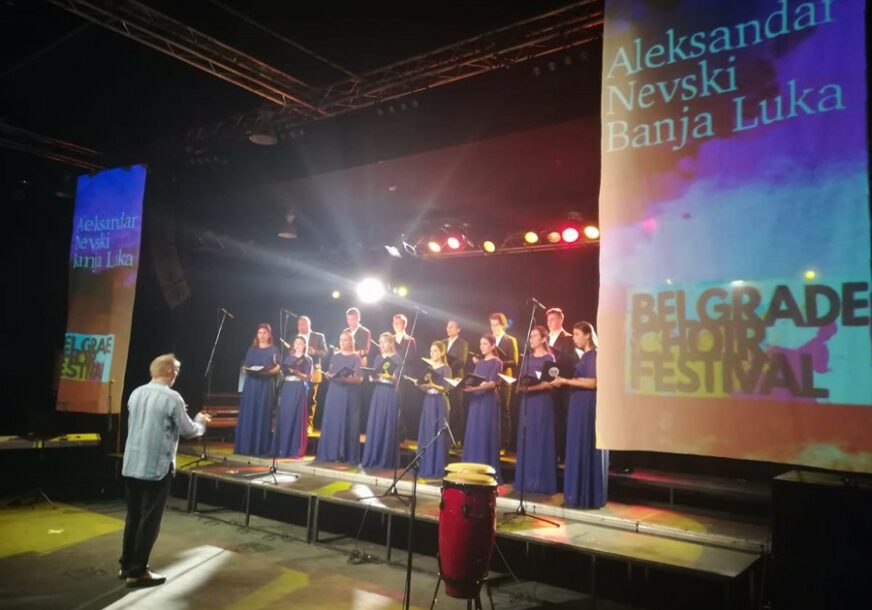 Nagrade iz Beograda VJETAR U LEĐA za ansambl „Aleksandar Nevski“ iz Banjaluke