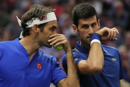 VELIKI RIVALI "Đoković i Federer se ne slažu tako dobro"
