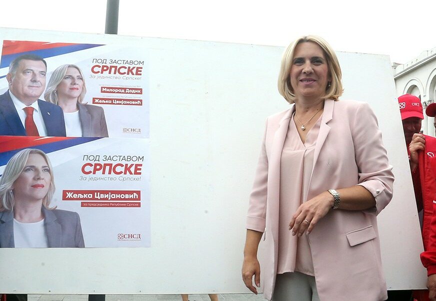 Željka Cvijanović, kandidat za predsjednika RS, za SRPSKAINFO: Govedarica je potpuno ponizio funkciju na koju se kandiduje
