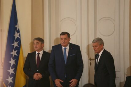 SASTANCI SA NAJVIŠIM ZVANIČNICIMA EU Dodik, Komšić i Džaferović naredna dva dana u Briselu