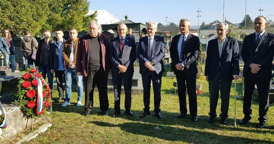 Na groblju Sveti Pantelija položeni vijenci povodom 100 godina od kraja velikog rata