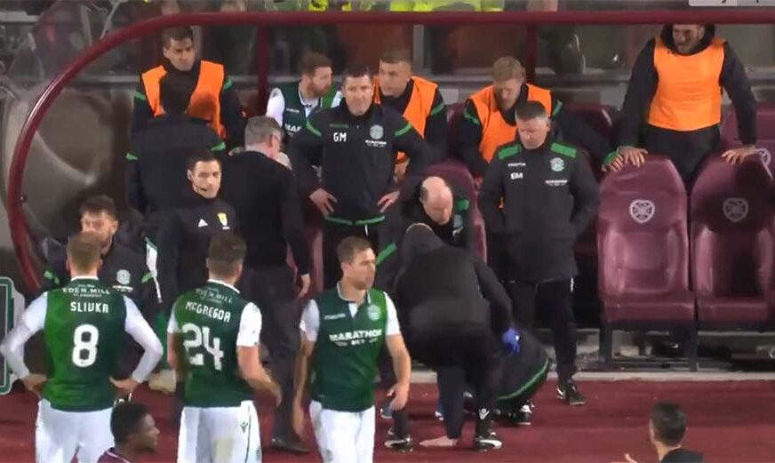 NA FUDBALSKOM MEČU KAO U KAFANI Trener pogođen novčićem u glavu, golmana napali bijesni navijači (VIDEO)