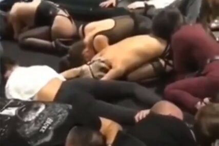 RACIJA U FETIŠ-KLUBU Policija natjerala polugole djevojke da leže na podu (FOTO, VIDEO)