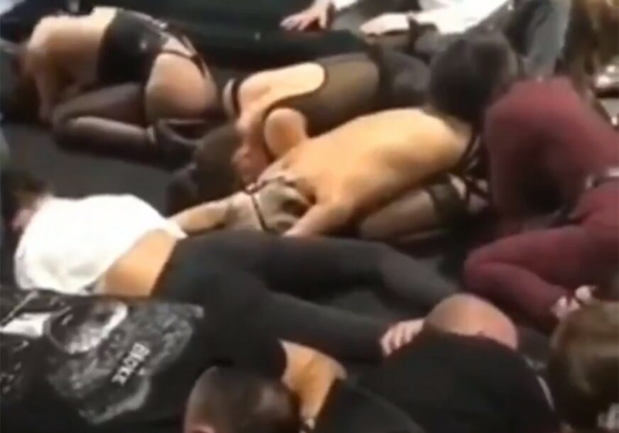 RACIJA U FETIŠ-KLUBU Policija natjerala polugole djevojke da leže na podu (FOTO, VIDEO)