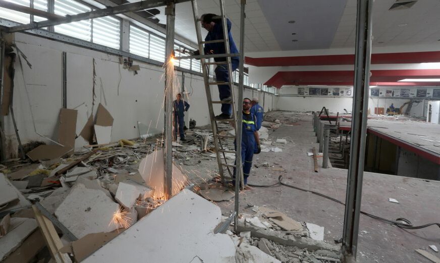 Bliži se kraj rekonstrukcije objekta bivšeg Šoping centra: Dvorana Centar u februaru otvara vrata