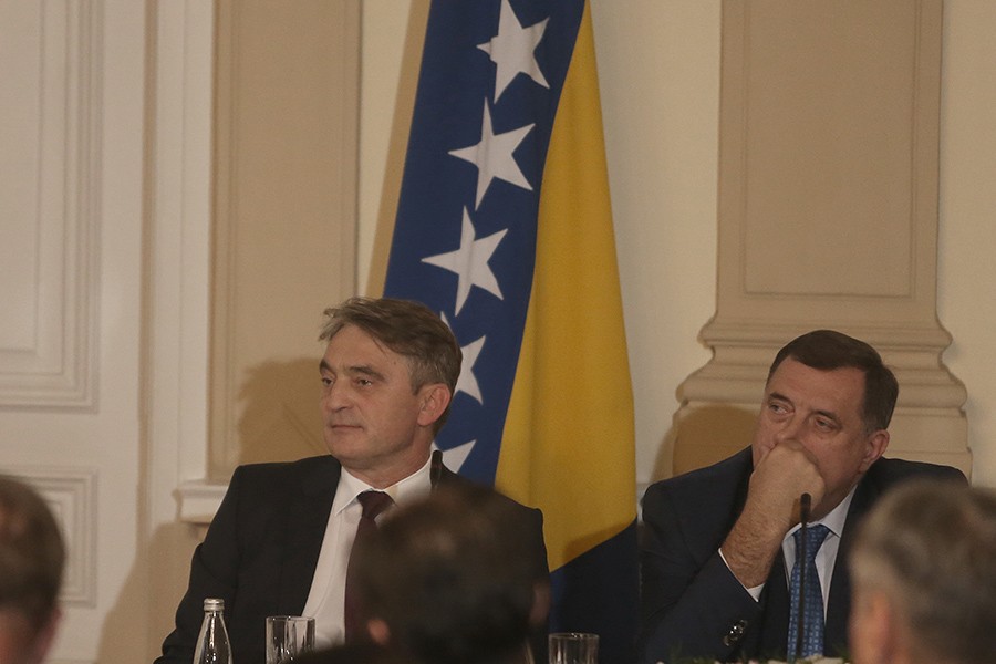TUK NA UTUK Dodik uzvratio oštro, u Komšićevom stilu, ne birajući riječi