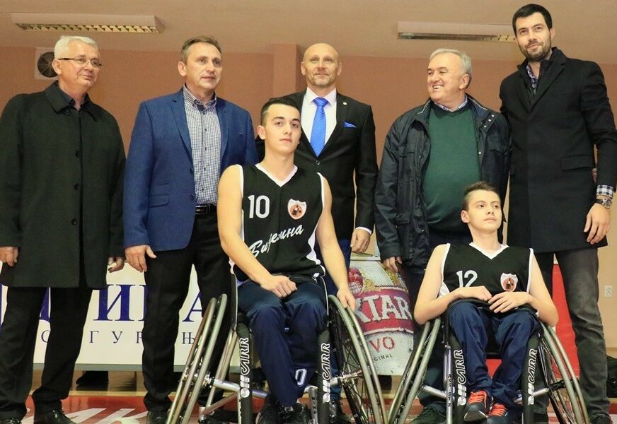 Igokea donirala kolica košarkaškom klubu invalida Bijeljina