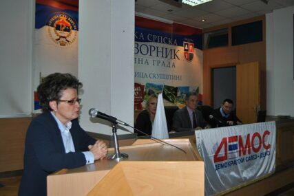 Spomenka Stevanović predsjednik Gradskog odbora DEMOS-a u Zvorniku