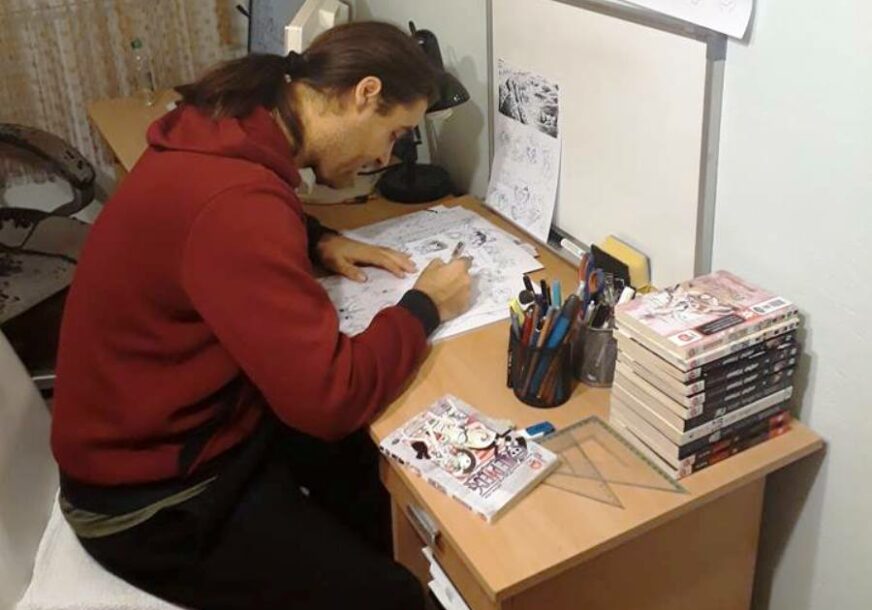 Srđan Vranješ autor prve mange na srpskom jeziku: Ovo je japanski strip na naš način