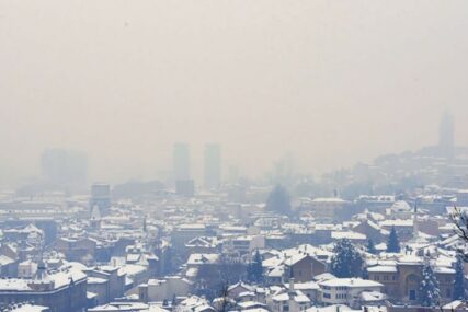 U Sarajevu i Ilijašu vazduh ocijenjen kao vrlo nezdrav