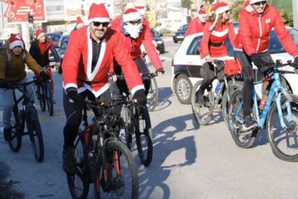 HUMANITARNA VOŽNJA Biciklisti prikupljaju paketiće za Djeda Mraza