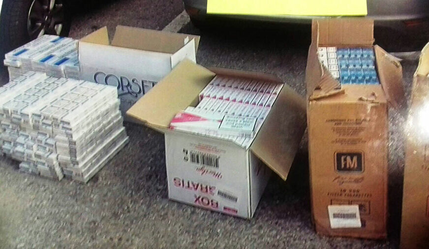 NOVA ZAPLJENA Policija u Hercegovini oduzela 16.850 kutija različitih cigareta