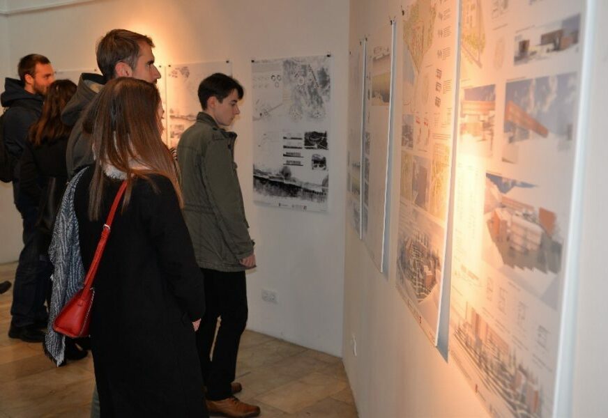 Radovi studenata predstavljeni na izložbi "Arhitektura: 22 godine"
