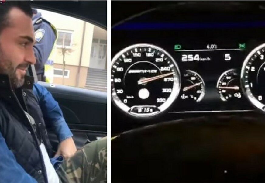 SIN "KRALJA NAFTE" IZ BiH DIVLJAO PO SRBIJI Ovo je mladić koji je vozio 245 kilometara na sat po ZALEĐENOM AUTO-PUTU (VIDEO)