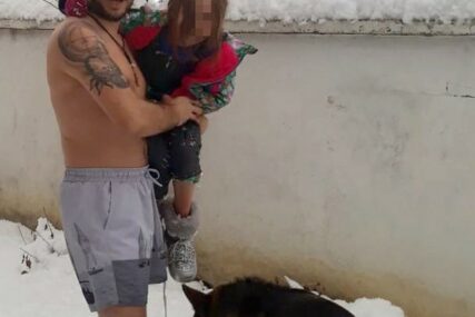 SUPRUG UBIJENE PJEVAČICE POLUNAG U SNIJEGU Zoran Marjanović objavio slike na kojima u donjem vešu simulira PUCANJE IZ PUŠKE