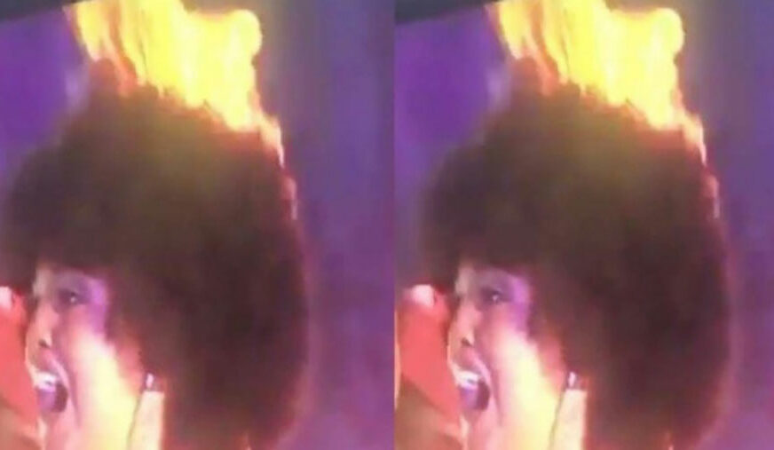 DRAMATIČAN TRENUTAK Mis Afrike se zamalo zapalila na sceni (VIDEO)