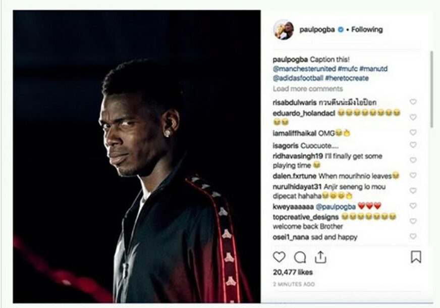 Foto: Instagram/Paul Pogba/screenshot