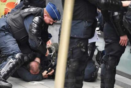 POKUŠALI DA SE PROBIJU DO SJEDIŠTA EU U Belgiji uhapšeno više od 400 demonstranata