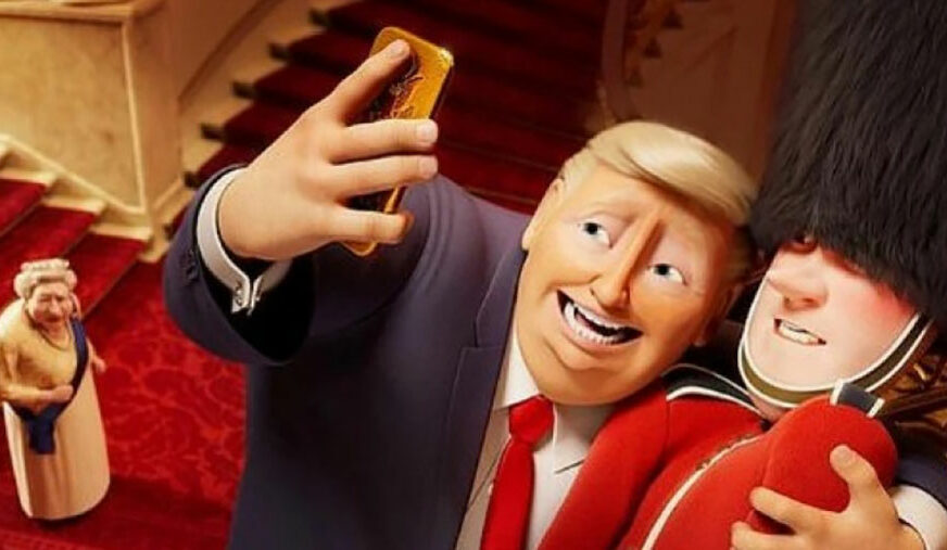 “PJESNIČKA PRAVDA” Donald Tramp u novom animiranom filmu kraljice Elizabete