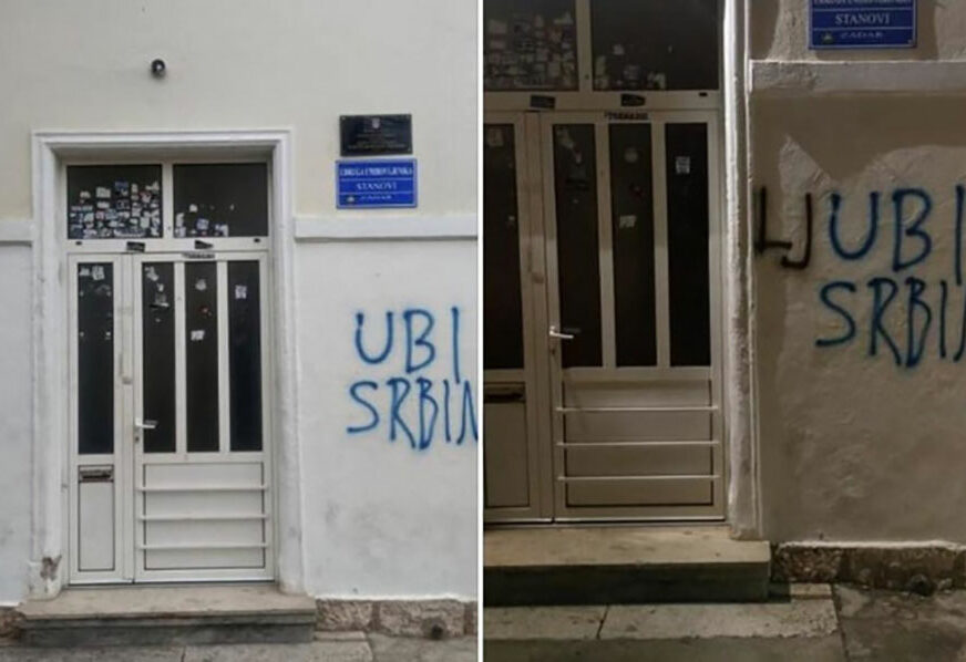 NEĆE DA TRPI GOVOR MRŽNJE Hrvat ugledao grafit "ubi Srbina", dodao jedno slovo i ZAČEPIO SVIMA USTA (FOTO)