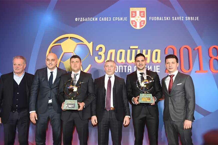 Mitrović i Milojević dobili "Zlatnu loptu" FSS za 2018.