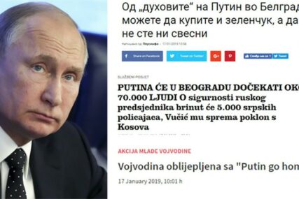 REGIONALNI MEDIJI O POSJETI RUSKOG PREDSJEDNIKA "Putinovi specijalci su se toliko infiltrirali da možete kupiti povrće od njih"