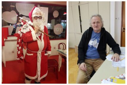 PRIČA KOJA SLAMA SRCA Dragan je kupio poklone, obukao se kao Djeda Mraz i otišao da posjeti mališane u bolnici