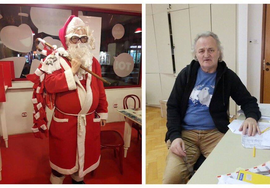 PRIČA KOJA SLAMA SRCA Dragan je kupio poklone, obukao se kao Djeda Mraz i otišao da posjeti mališane u bolnici